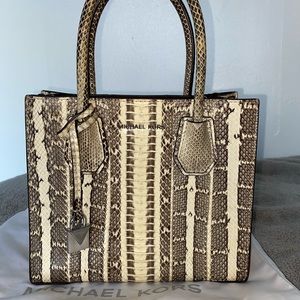 Michael Kors Genuine Snakeskin Handbag
